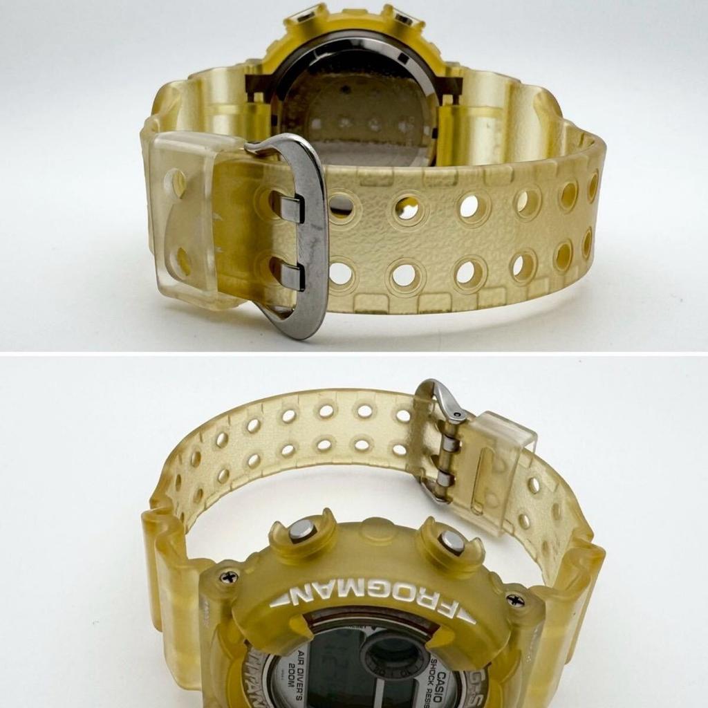 Casio FROGMAN Тройная Манта Титановые Цифровые Часы / G-SHOCK DW-8201WC