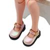 Lightweight 10cm Cotton Doll Shoes PU Leather Leather Boots Doll PU Leather Shoes  Clay Dolls