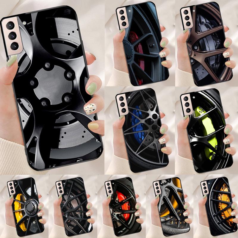 Чехол Funda со скоростью колеса спортивного автомобиля для Samsung Galaxy S25 Ultra S9 S10 S20 S21 FE S22 S23 Plus S24 Ultra