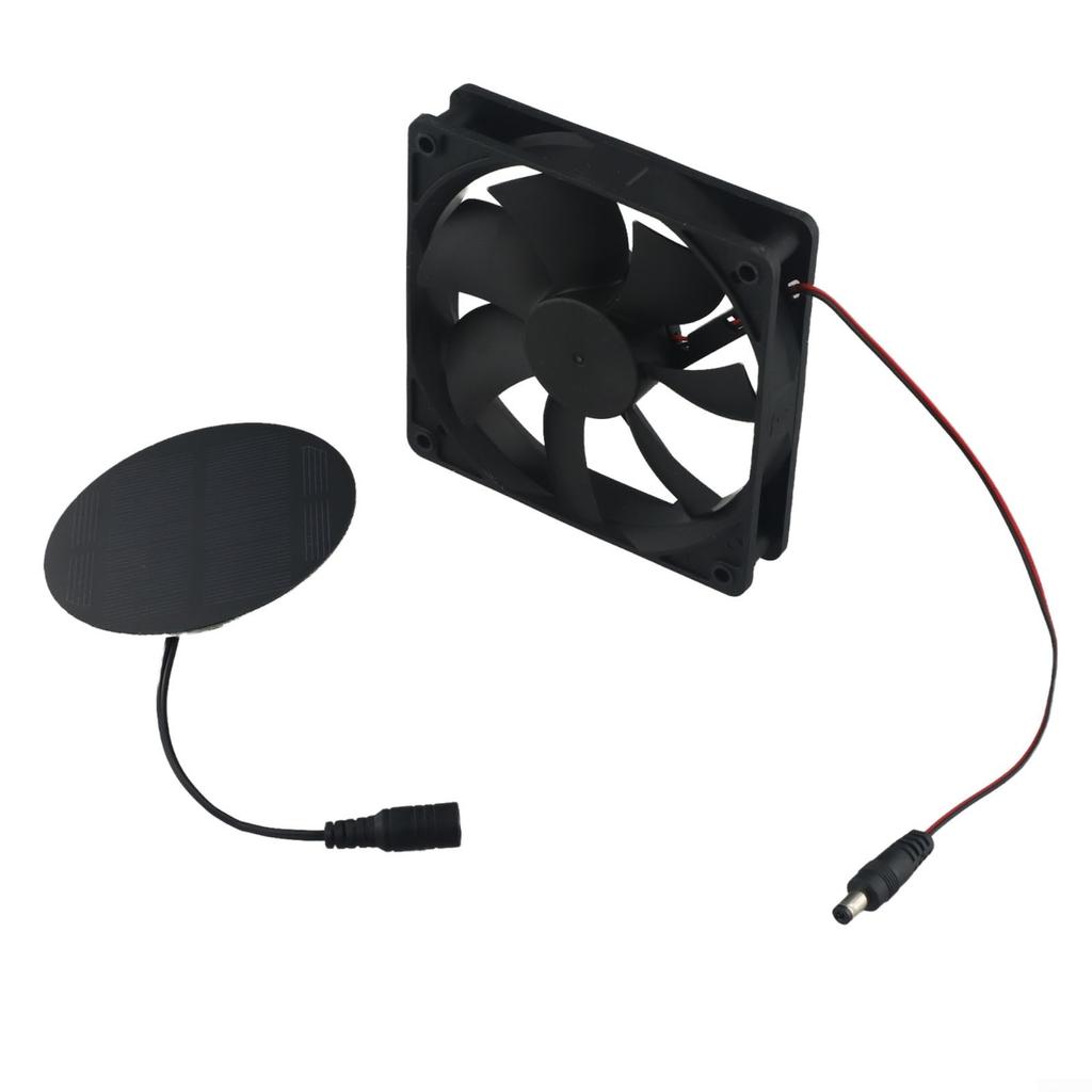 Ventilation Lightweight Solar Powered Panel Applications