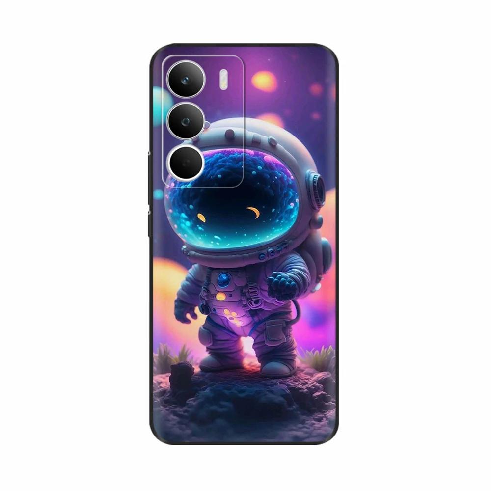 Для чехла Realme C71 RMX5303 Мягкий силиконовый милый мультяшный чехол-накладка с бабочкой Fundas для RealmeC71 C 71 Защитный корпус Coque