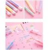 12pcs Color Gel Ink Pen Ballpoint 0.5mm Roller Ball Marker Liner Drawing Pens Office School D6127