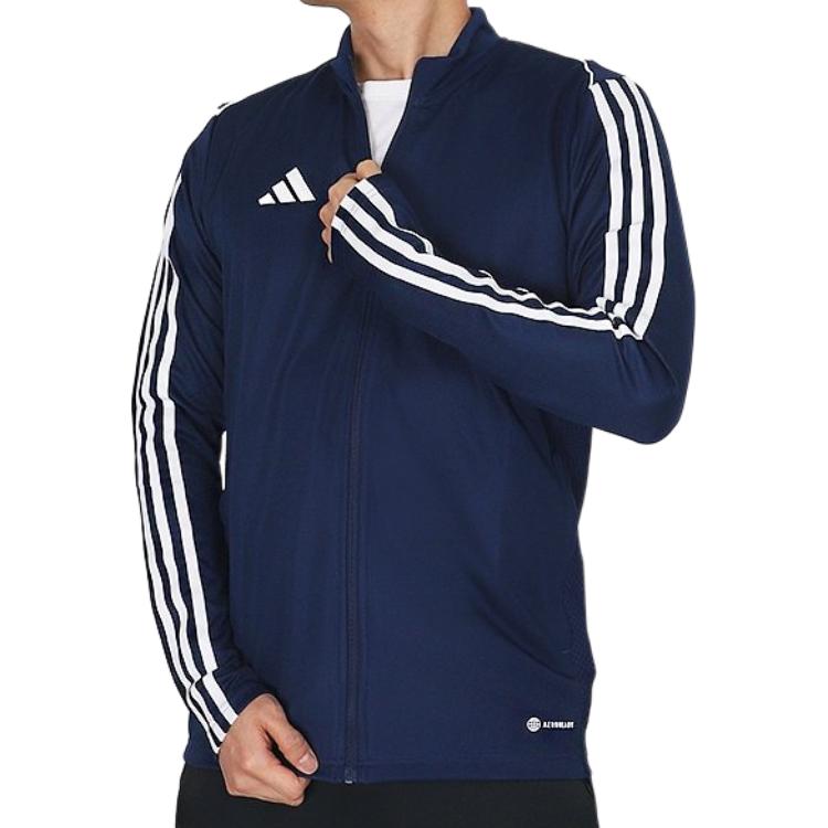 Adidas Jackets Men's Blue Stand Collar Moderate Other HS3503
