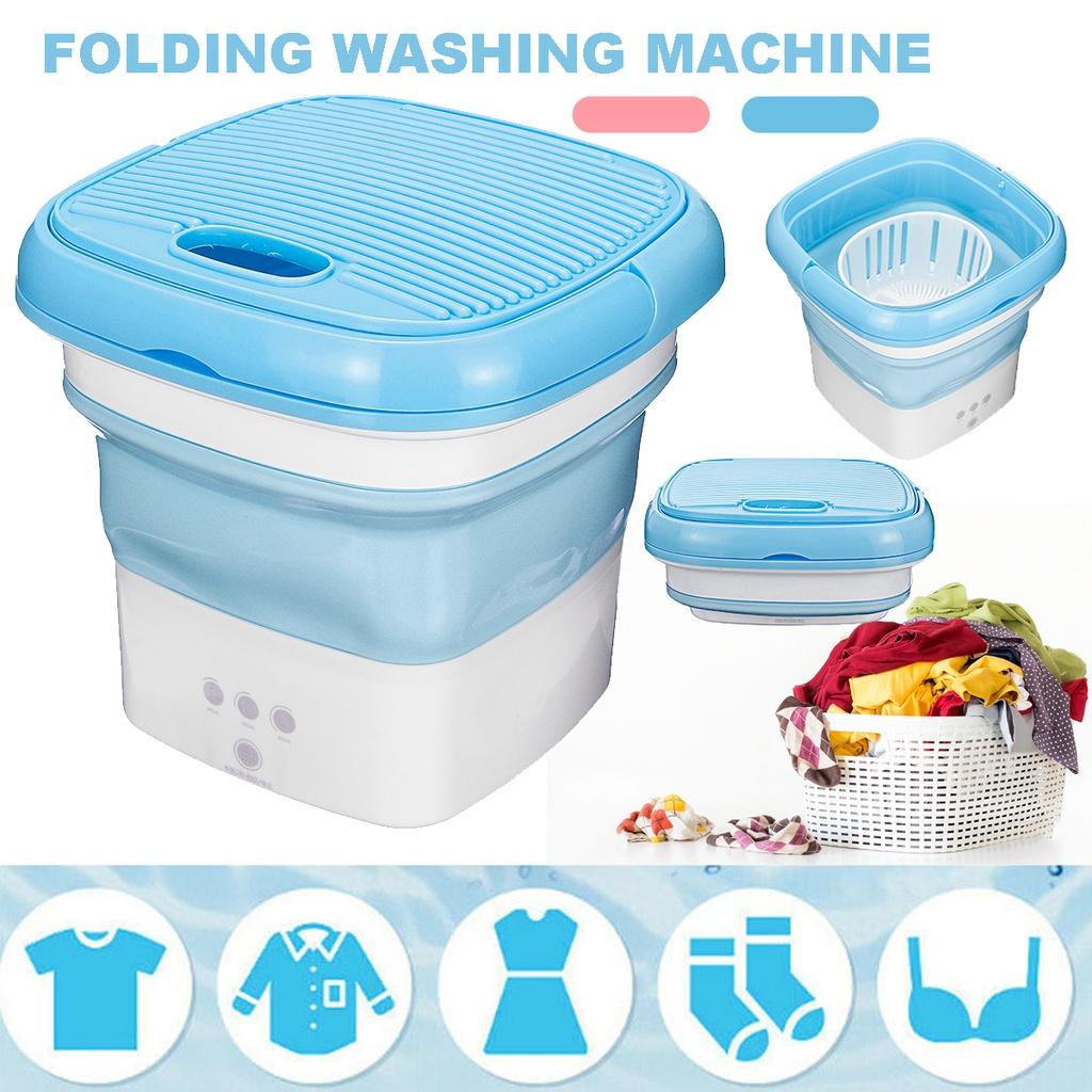 220V Мини Складная Портативная Стиральная Машина Дорожная Стиральная Машина с Роторной Сушкой Для Одежды Нижнего Белья Обуви