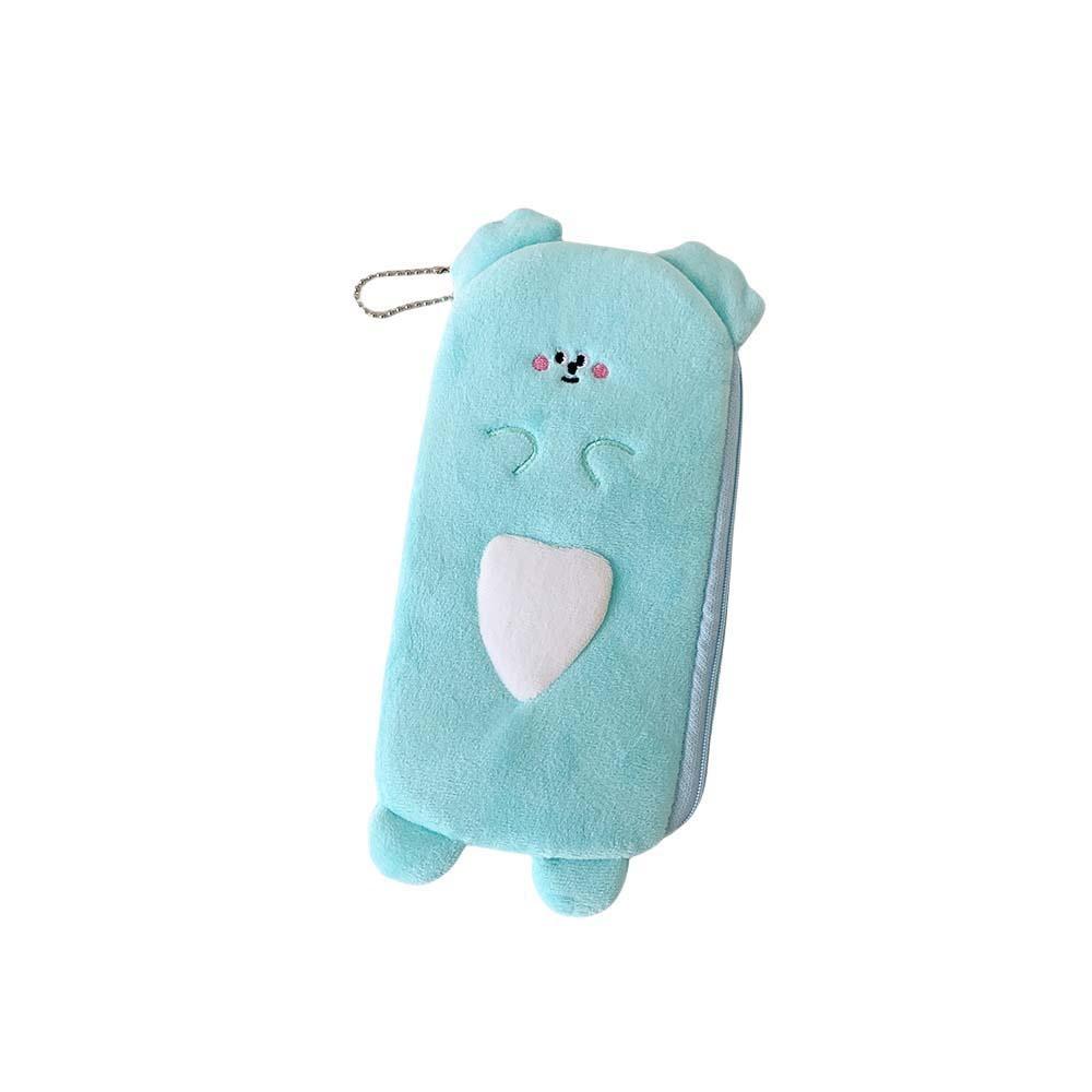 Watermelon Banana Animal Stationery Bag Plush Korean Style Pencil Case  Children