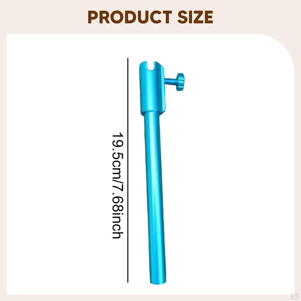 Кронштейн для подставки для приманок из алюминиевого сплава 19,5 см Опорная труба Приманки Удилище для прибрежного пляжа