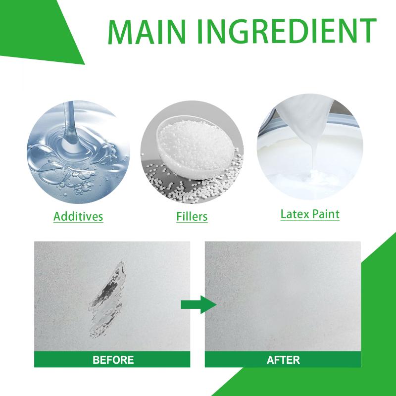 Quick Setting Wall Repair Cream Crack Mending Paste Anti Mould for Residential Apartment Wall Restoration Works
