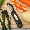 Soft Grip Handle Swivel Vegetable Peeler Ultra Sharp Stainless Steel Peeler  Household