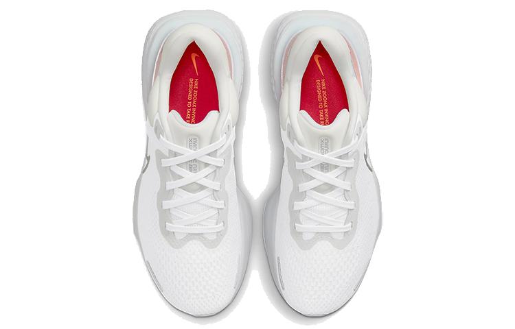 Nike ZoomX Invincible Run Flyknit Белый Чистый Платиновый Красный Чили CT2228-102