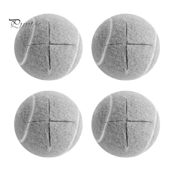 4 шт. предварительно нарезанных теннисных мячей Walker для ножек мебели, защита пола, универсальные войлочные накладки на ножки Walker, скользящие покрытия для пожилых людей
