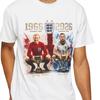 Футболка с изображением Бобби Мура и Гарри Кейна 1966 2026 Чемпионат мира - Рубашка Легенд Англии