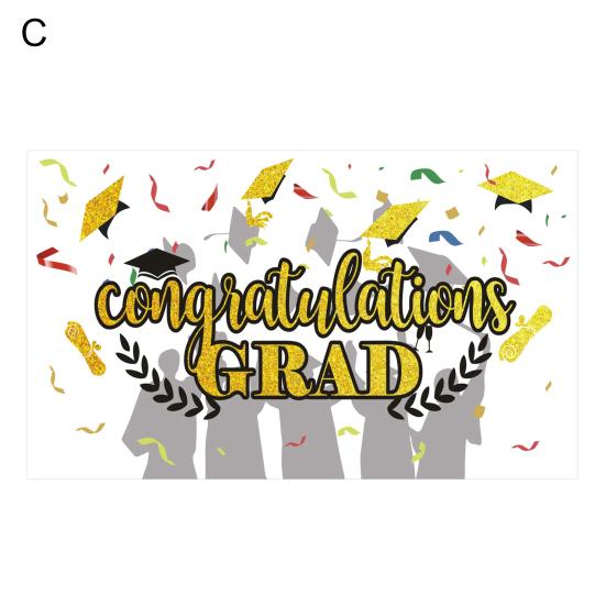 Украшение для выпускного, хорошее универсальное очаровательное поздравление, баннер для выпускников, баннер для поздравлений, баннер для выпускной вечеринки, реквизит для фотосъемки, фоновый баннер