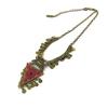 [D3935] - Red 'Luxor' Designer Necklace