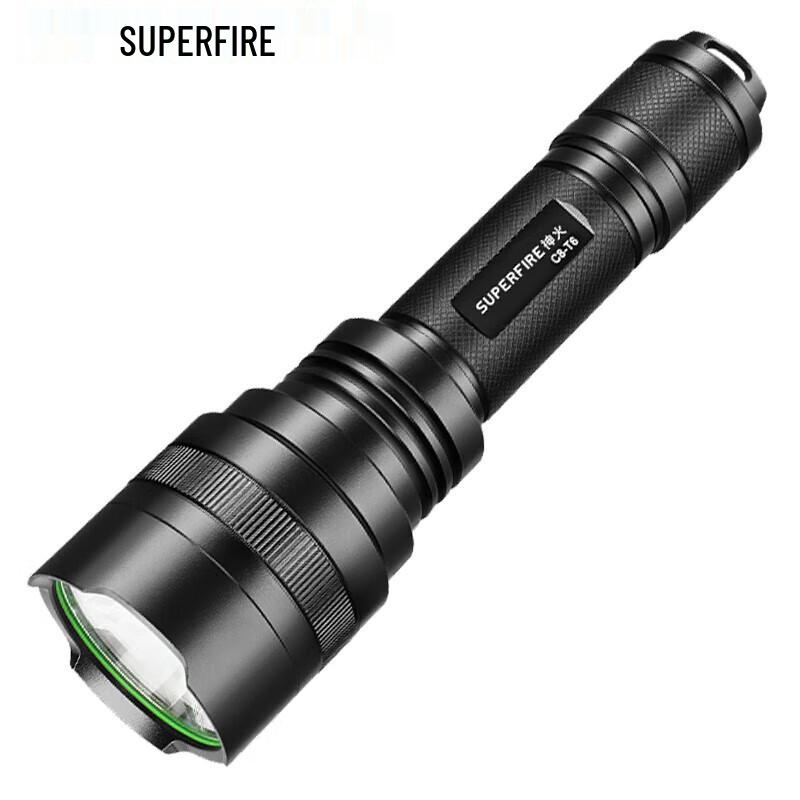 SupFire C8-T6 Ultra-Bright Long-Range Flashlight