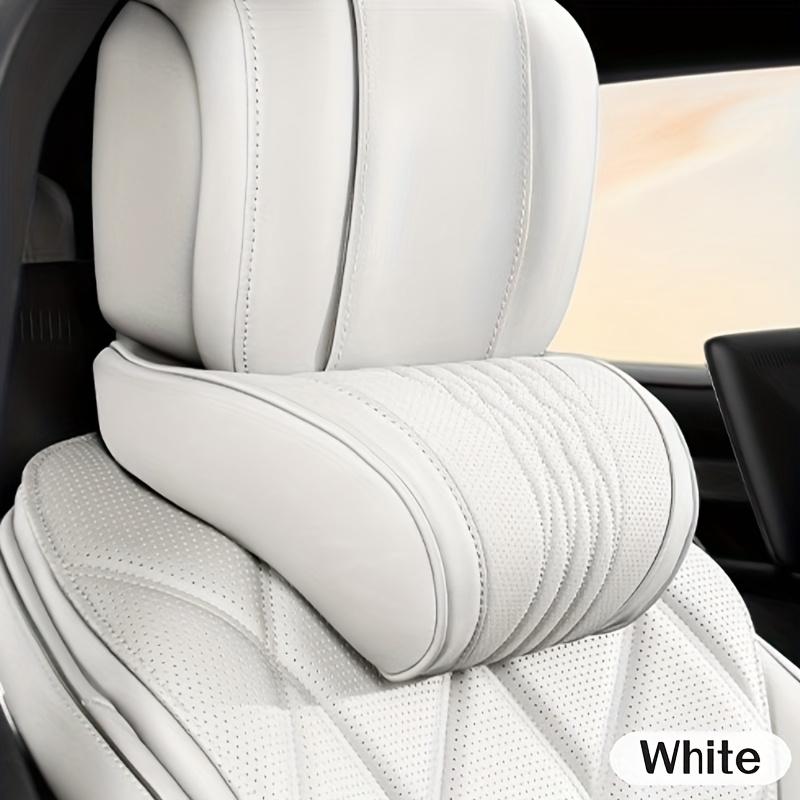 Luxurious Napa Grass Headrest Ultra-soft and breathable neck support strap with ergonomic design suitable for cars SUV Truck, box truck, train