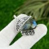 Friendship Day Sale 925 Silver Natural Labradorite Mother Anniversary Pendant
