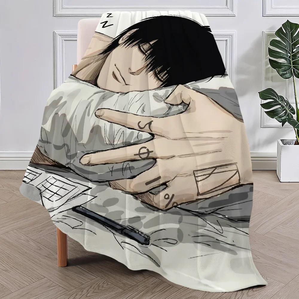 Аниме Йоичи Нагумо Sakamoto Days Плед Плюшевый Накидка Коврик для Дивана Гостиной Теплый Офис Спальня День Рождения Дом Путешествия Детские Подарки