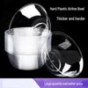 Disposable Plastic Crystal Bowls with Spoons - 100 Sets