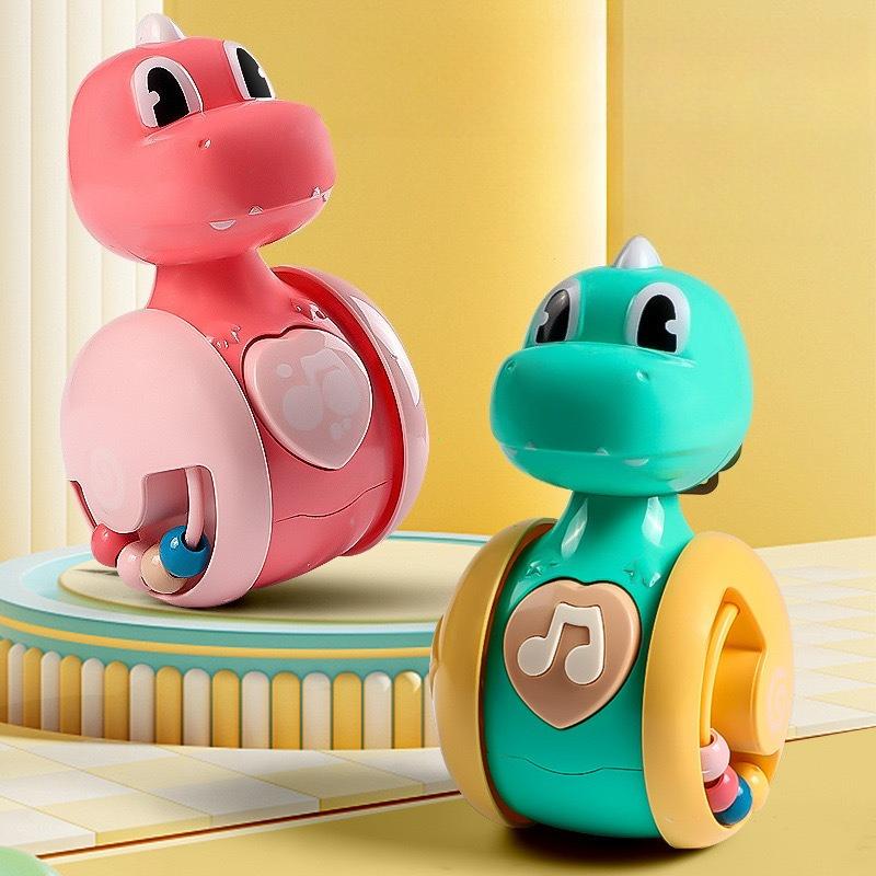 Игрушка-неваляшка для младенца мальчика девочки - Идеально для обучения ползанию и раннего развития. Игрушки-неваляшки для малышей от 6 до 12 месяцев.