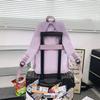 Рюкзак большой емкости Женский Унисекс Дорожный рюкзак Много карманов Студенческий Школьный рюкзак Для девочки-подростка Мужчины Книжный рюкзак