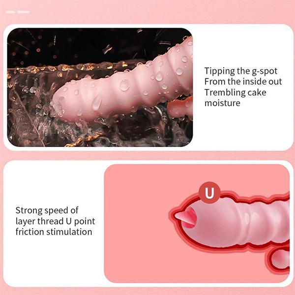 Игрушки для взрослых, фаллоимитатор, вибратор, секс-игрушка, лизание языка, двойной стержень, мастурбация, кролик, вибратор, секс-продукт для взрослых, вибратор для женщин