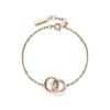 Olivia Burton Classic Amity Interlocking Rose Gold Bracelet Women's (24100316)