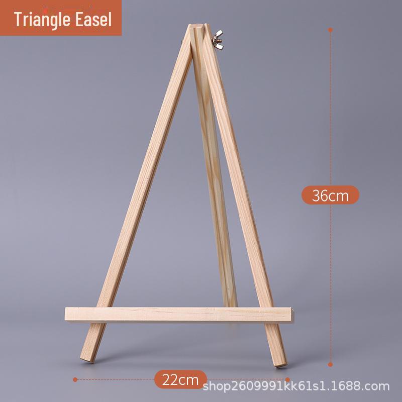 Детский небольшой деревянный настольный мольберт для рисования - идеально подходит для выставок произведений искусства в детском саду