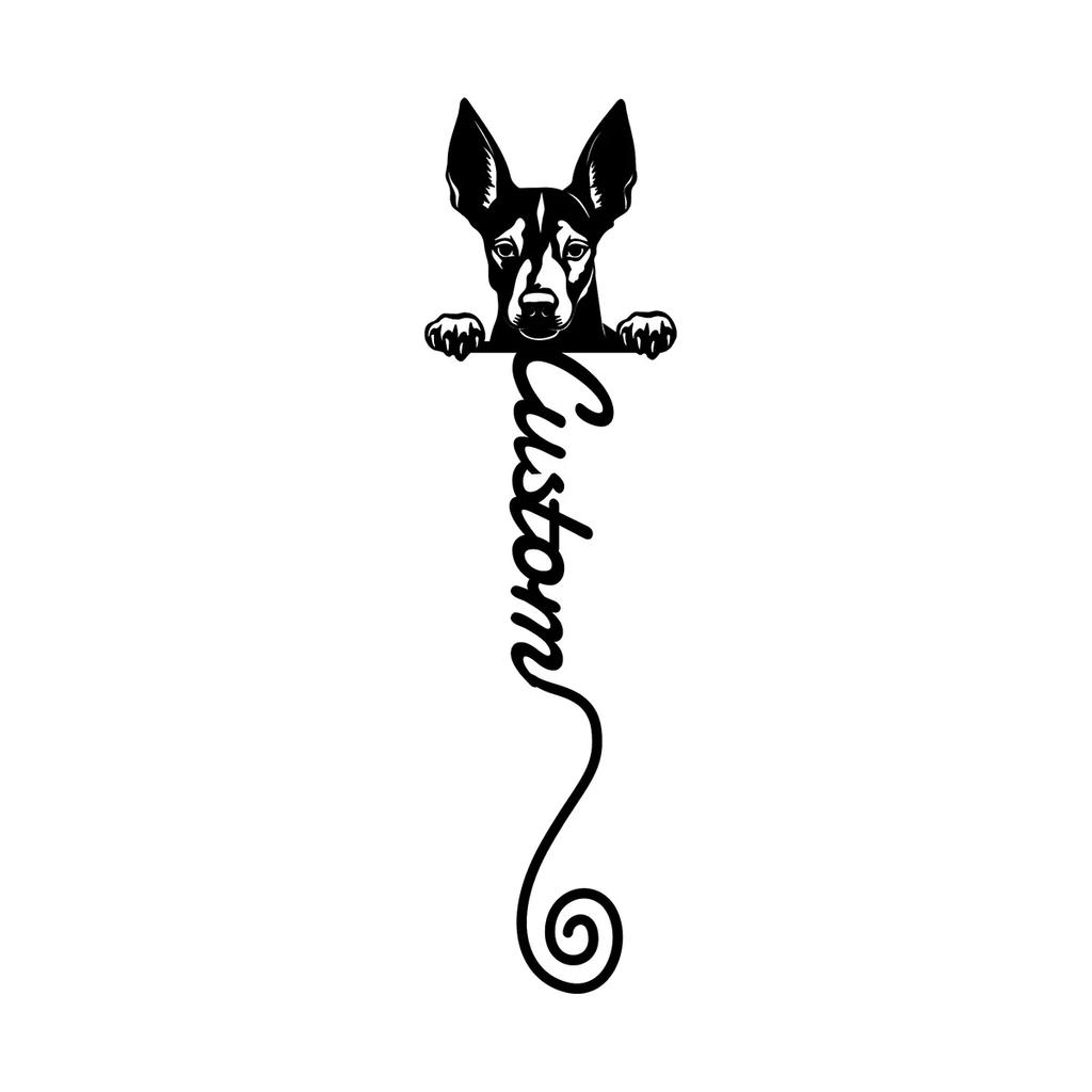 Металлическая закладка Xoloitzcuintli, Подарок книголюбу для учителя, Уникальные собачьи аксессуары для школы
