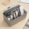 Large Capacity Rectangular Four-Compartment Stackable Desktop Organizer