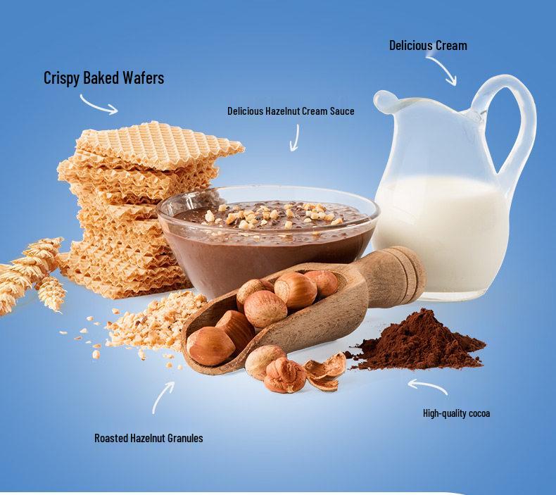 Knoppers Milk Hazelnut Chocolate Wafer Snack
