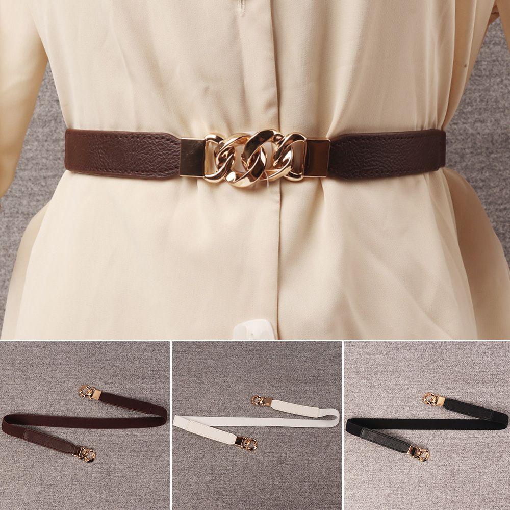 Модные Регулируемые Женские Эластичные Пояса Декоративный Пояс Поясная Лента Растягивающийся