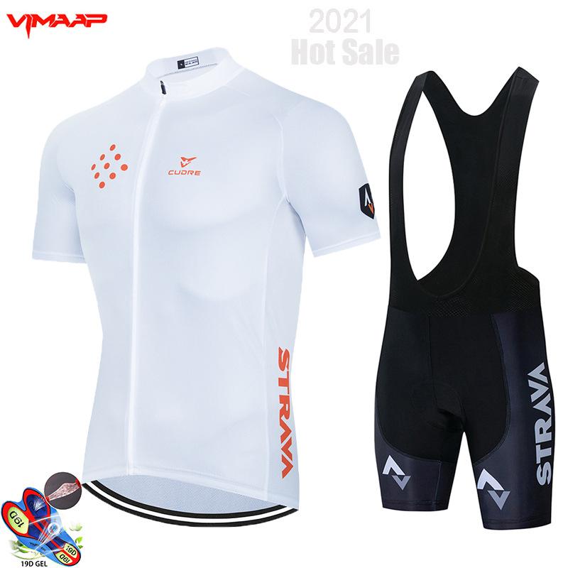 Cycling Suit Short Sleeve Strap Suit Summer Men's and Women's Cycling Suit Quick Drying Road Suit
