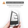 Силиконовый Для BMW X1 X3 X4 X5 X6 F15 F16 G30 G20 3 5 7 Серии G01 G02 G05 G11 G32 F48 F39 Автомобильный Чехол-Крышка Оболочка Брелок для Дистанционного Ключа