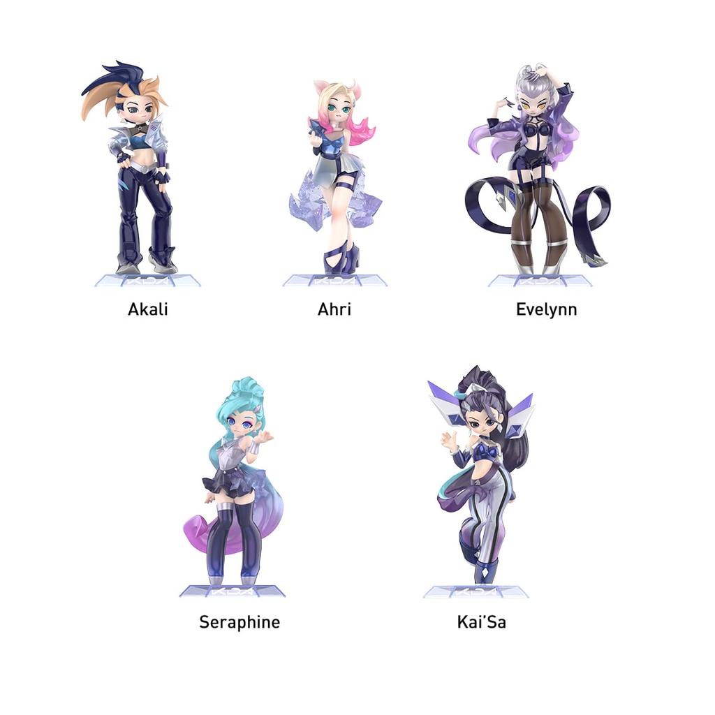 POP MART League of Legends K/DA ALL OUT Series Trading Figure [1piece] [5piece]