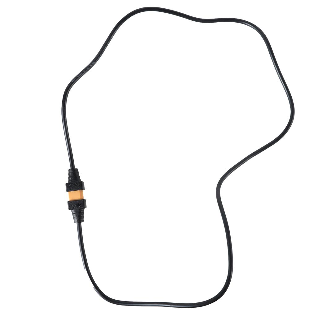 Удлинительный кабель XT60 3 фута 18AWG из луженой латуни, прочный шнур питания, устойчивый для радиоуправляемых моделей, дронов и солнечных батарей