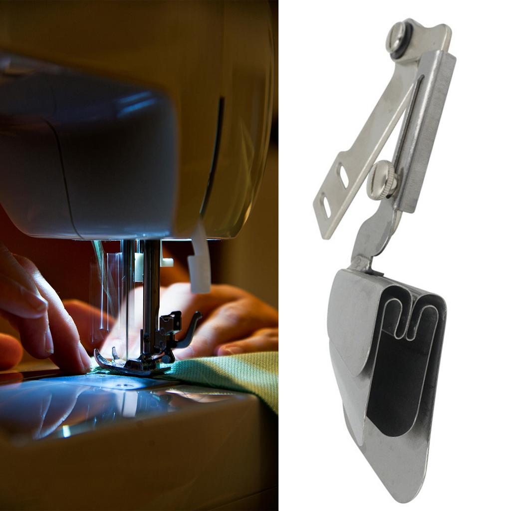 Двухслойная лапка для сшивания, завивки, квилтинга, подгибки, щипцов для промышленной швейной машины, прижимная лапка для плоской машины