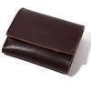 Genuine Leather Tochigi Leather Compact Trifold Wallet Mini Wallet Small Coin Purse Card Case Stylish Popular Brand Made In Japan Men's Women's