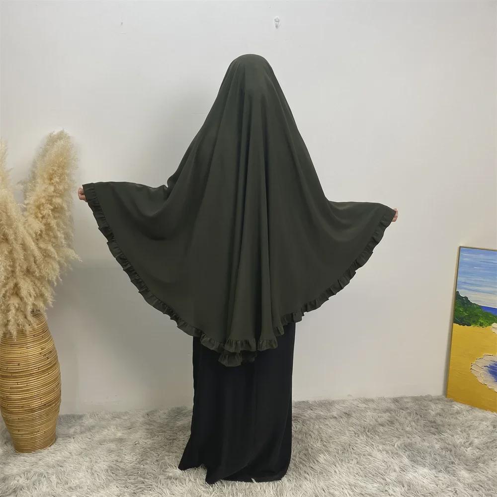 Большой платок для головы с оборками и качелями Dubai Swing 2338