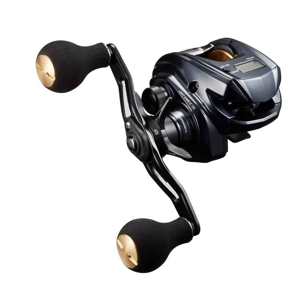 Daiwa Двухосевая катушка 22 Light Game IC 150-DH (Модель 2022 года)