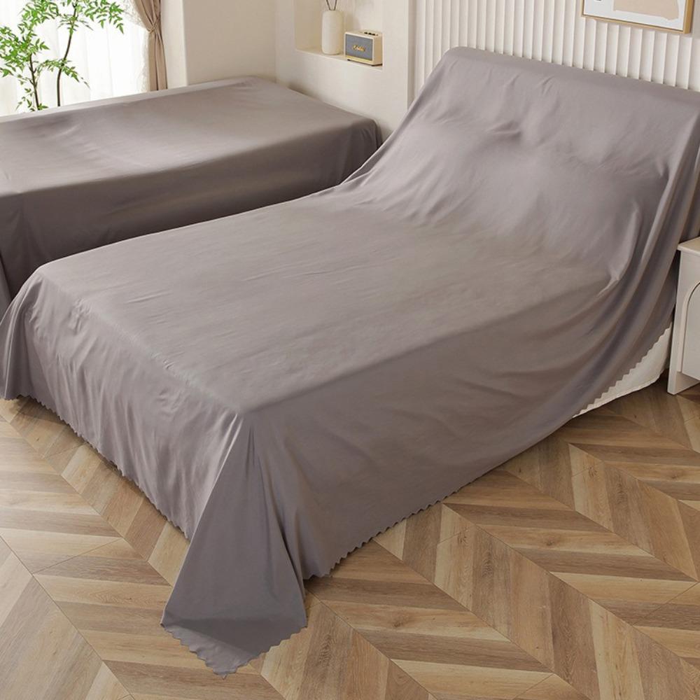 Grey Dust Proof Sheet Breathable Fabric Furniture Protector Dust Shield Cover Outdoor Garden