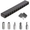 Screwdriver Bit Holder with Ample Storage Capacity for 1012 Bits