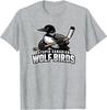 Глупая канадская волчья птица - Хоккейная футболка
