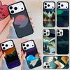 Мягкий чехол для телефона Star Lake Mountain для iPhone 17 Air 14 15 13 12 Max Чехол для Apple 16e 11 Pro Max Plus Coque