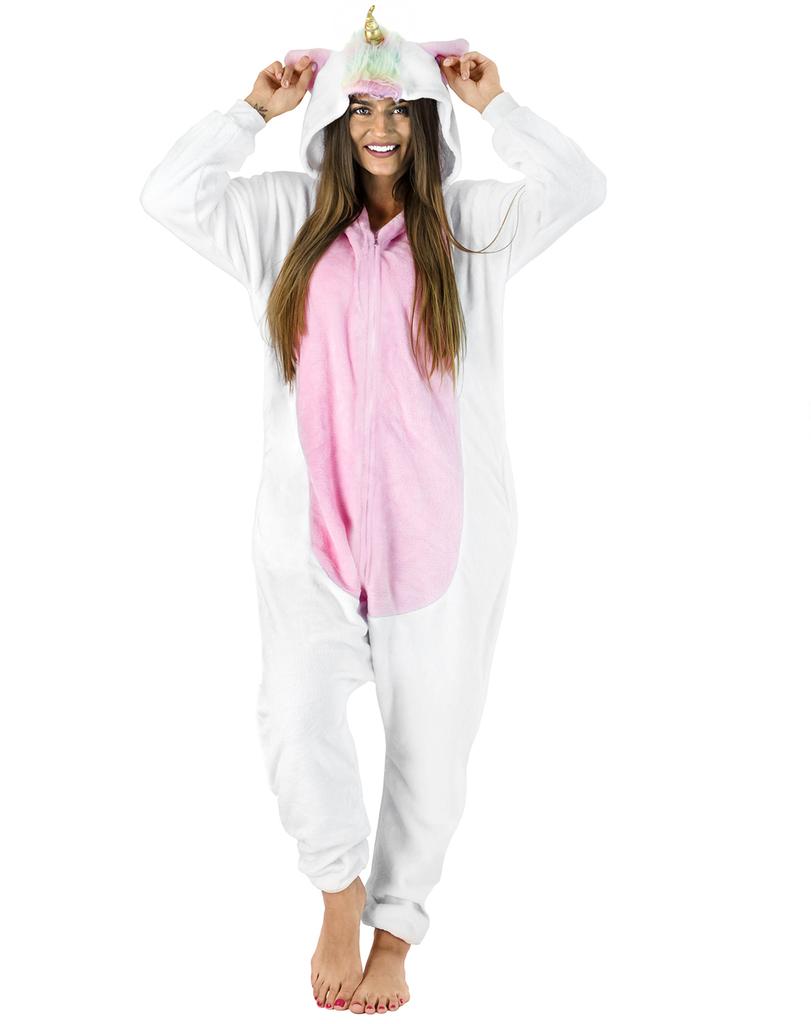 Men's unicorn pajamas kigurumi onesie jumpsuit adult costume size S
