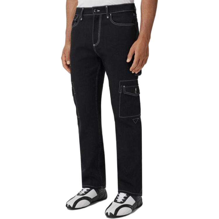 Burberry SS22 Jeans Men's Black 80492961 80492961