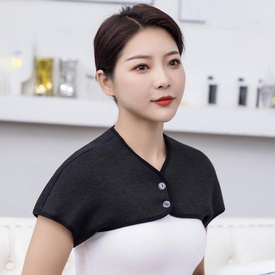 Зимний жилет с застежкой на пуговицы, облегчение боли, термоунисекс, двухслойный мягкий жилет, уход за здоровьем