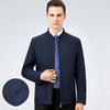 Jacket Men's Middle-aged Lapel Spring and Autumn Business Casual Middle-aged Dad Wear Administrative Civil Servant Jacket