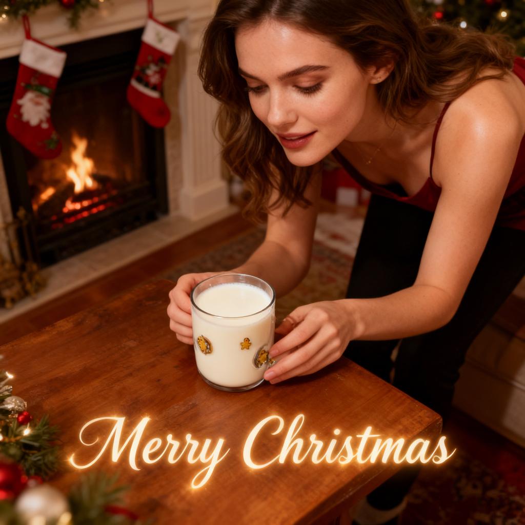 Рождественский 400 мл Толстый Прозрачный Стакан для Воды с Гравировкой - Двухслойная Ретро Посуда - Рождественский Стакан для Воды для Экономии Воды - Подходит для Дома,