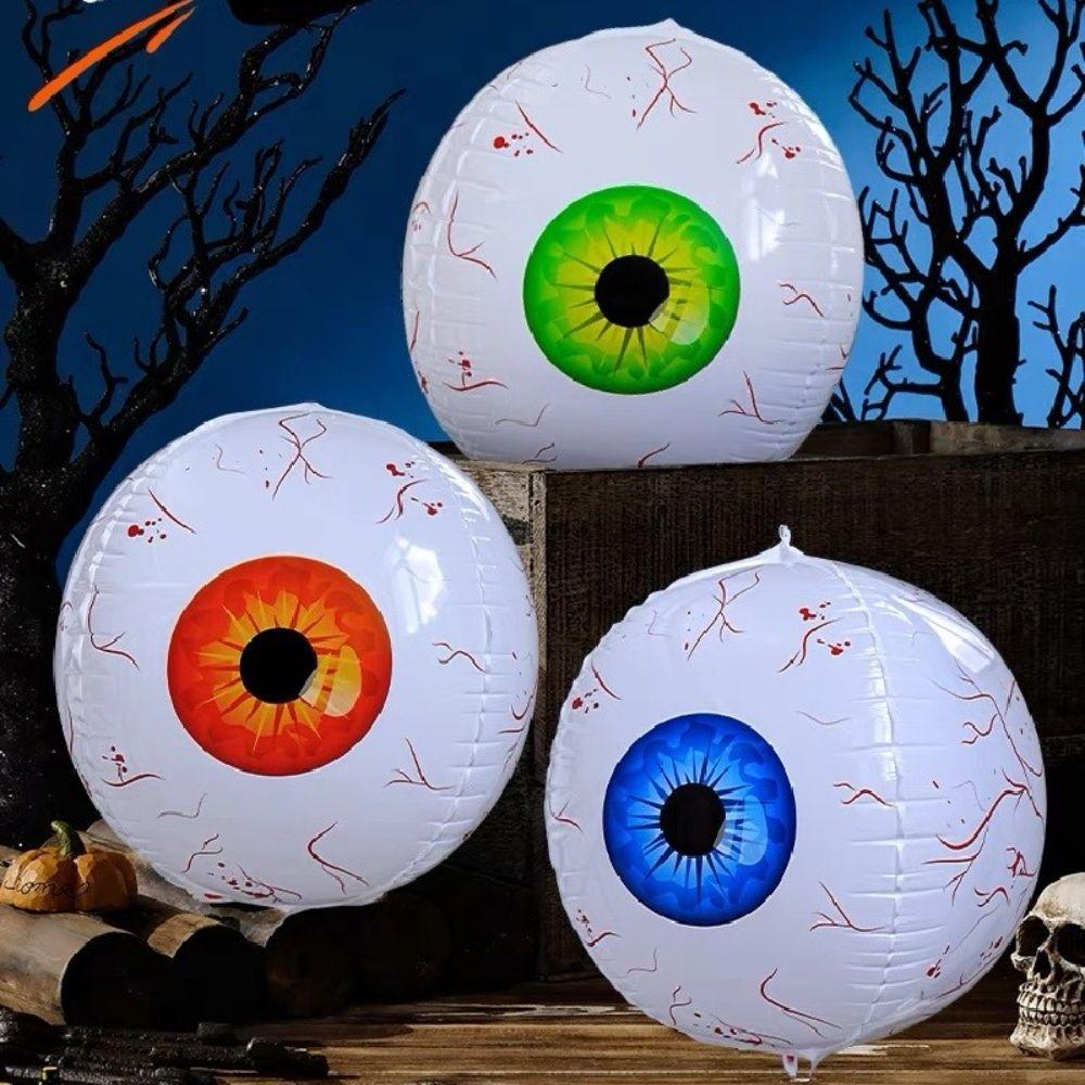 Eyeball Pumpkin Theme Balloons Holiday Decoration Halloween Party Accessories Big Festival Balloons