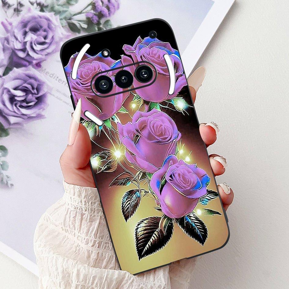 Чехол для Nothing Phone 3A 2025 A059 Модный Цветочный Кошки Мультяшный Силиконовый Мягкий Ударопрочный Чехол для Nothing Phone3A 3A Pro Бампер